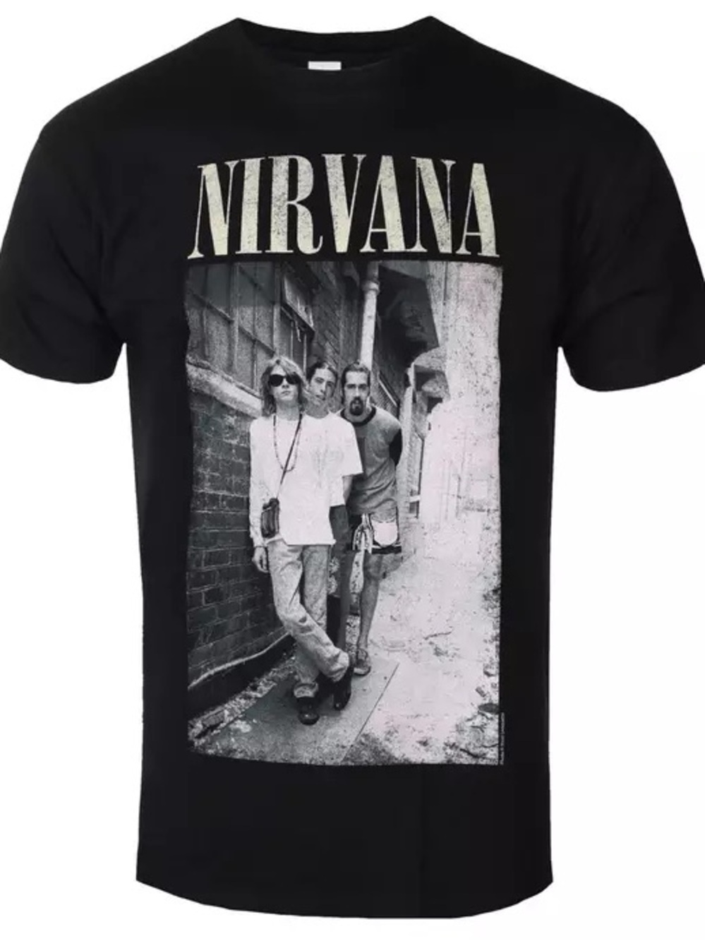Nirvana Alleyway T-Shirt Size XL Kurt Cobain 90s Seattle Grunge